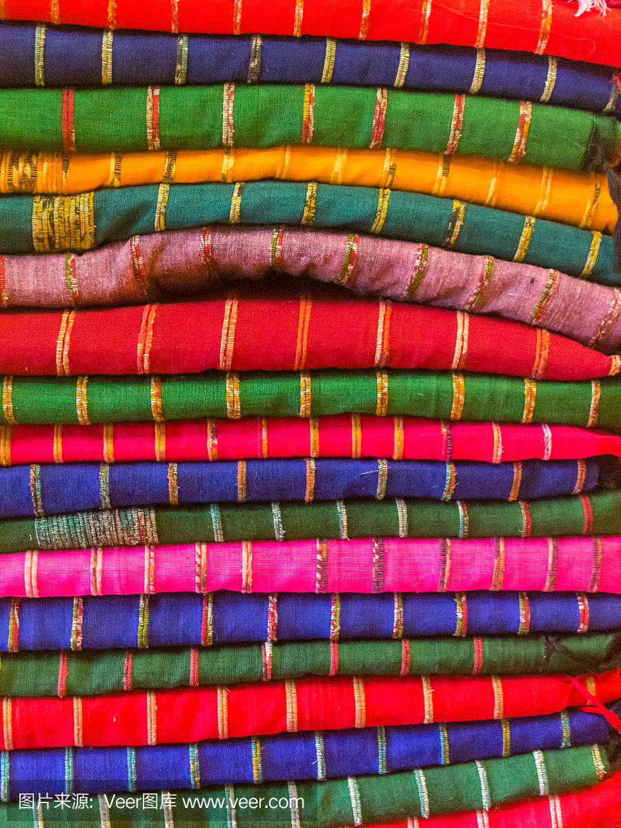 印棉印度/纺织品堆